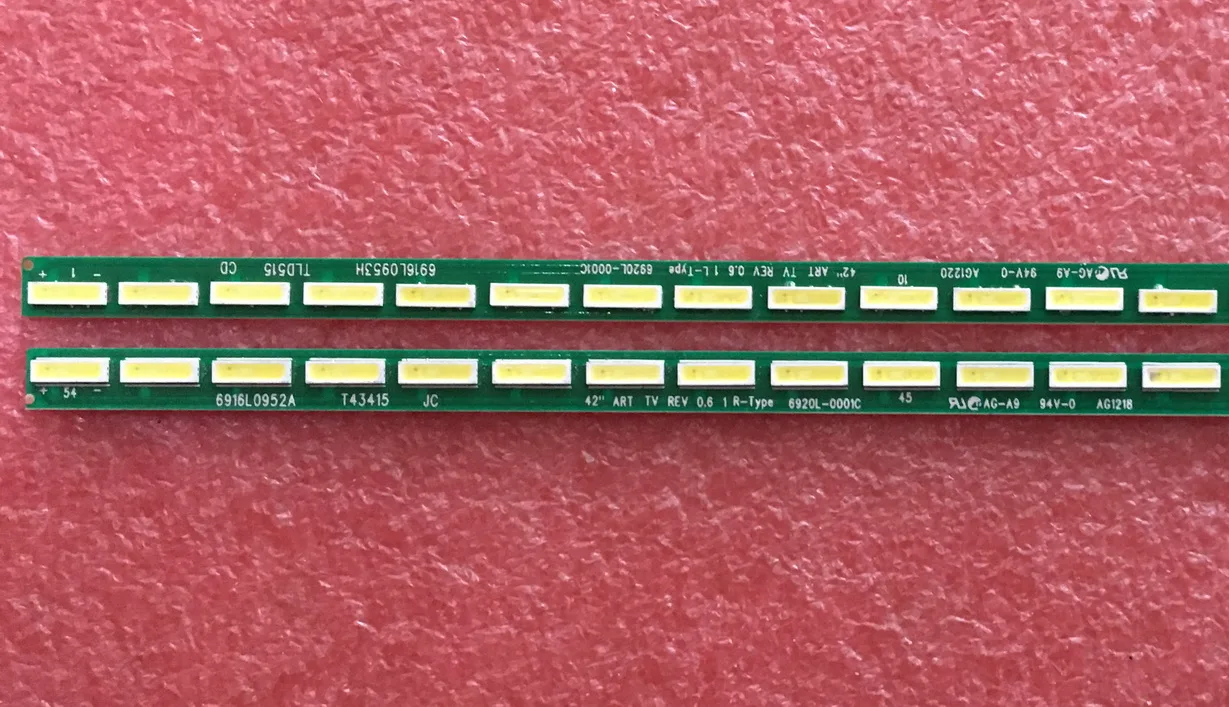 Светодиодная лента для подсветки телевизора LG 42 дюйма V13 ART REV 0 4 42LA6800 6922L-0072A LC420EUG PF