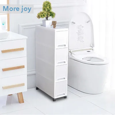 Ультра узкая стеллаж Morejoy 18 см для кухни холодильника разрезной кровати узкий