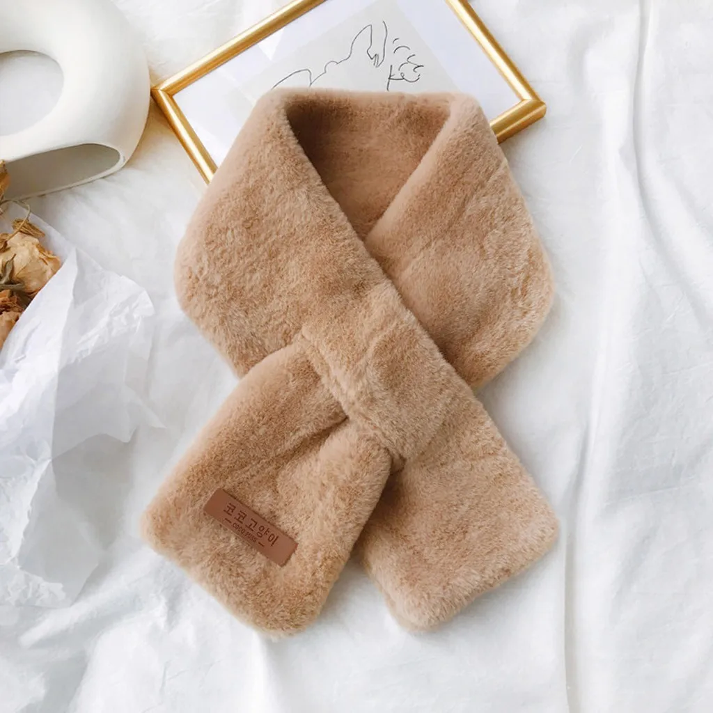 Однотонные шарфы цвета хаки с украшением этикеток женские модные зимняя верхняя