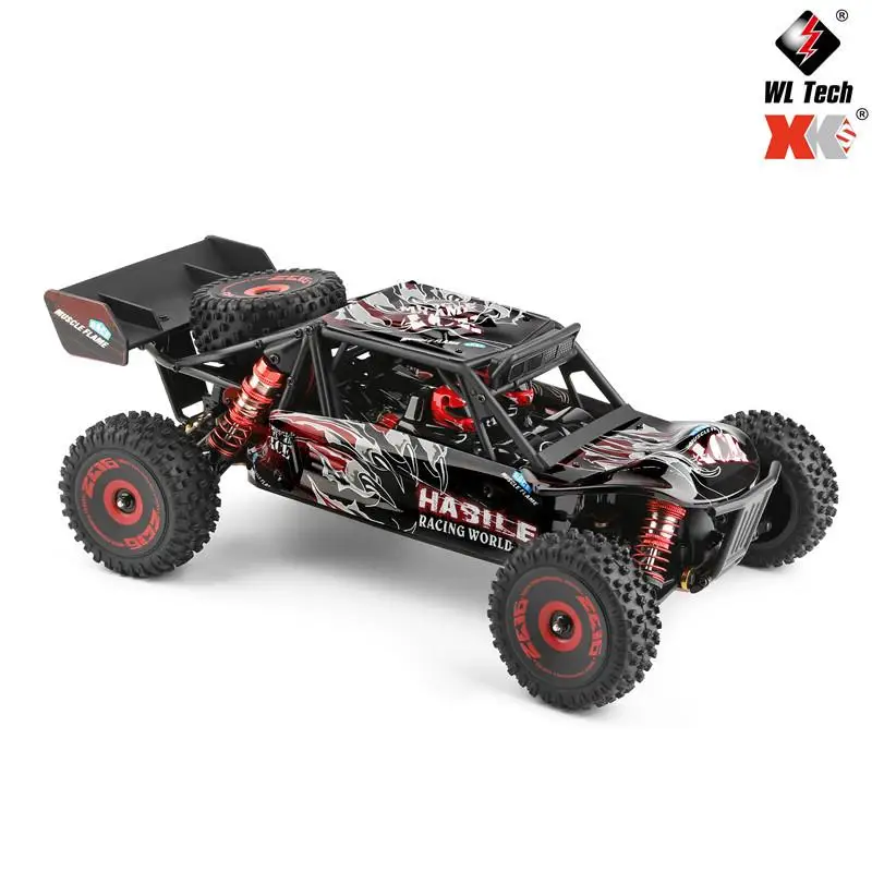 

Wltoys 124016 Remote Control Desert Truck Brushless Motor 1/12 4wd Rc Off-road Trucks Model High Speed 75km/h Alloy Climbing Car