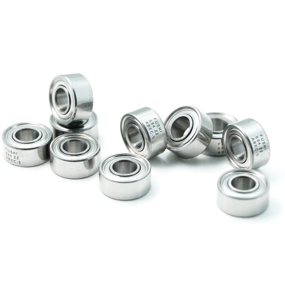

684ZZ ABEC-5 (100PCS) 4x9x4mm Miniature Ball Bearings 618/4ZZ EMQ Z3V3