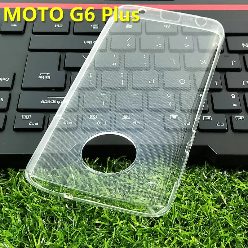 For Motorola Moto G5 G5S G6 Plus G7 Play E5 G6 Play silicone case Slim Crystal Transparent Soft TPU Back Case Protect Cover