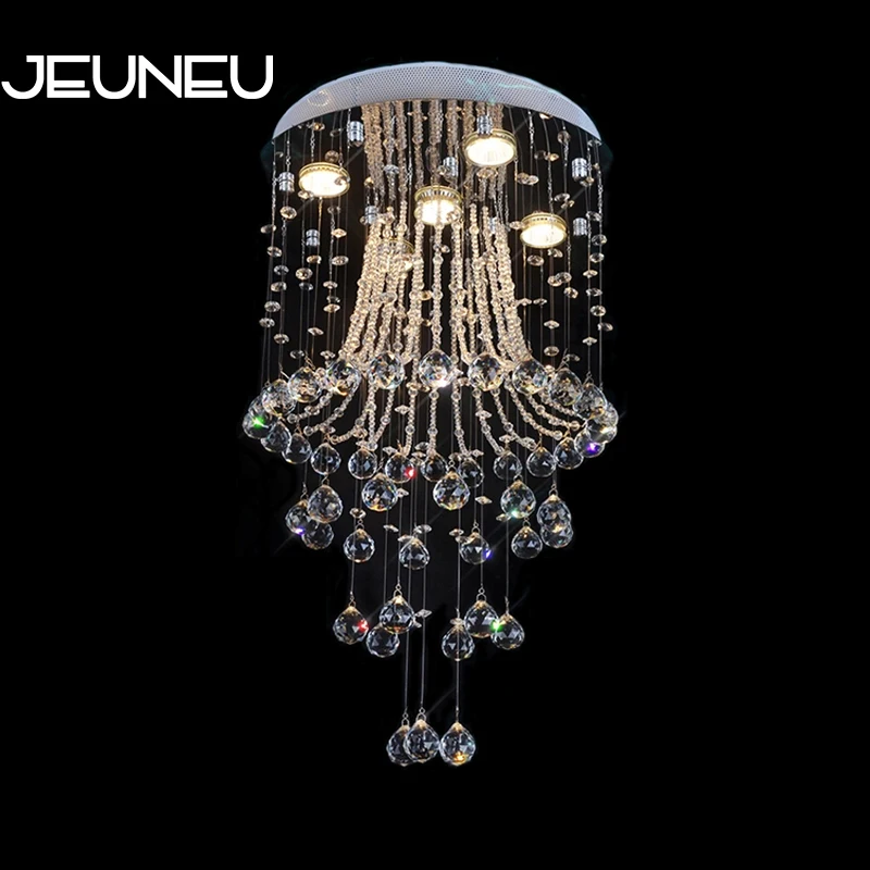 Хрустальная Современная традиционная люстра в стиле ампир с GU10 4 лампы для