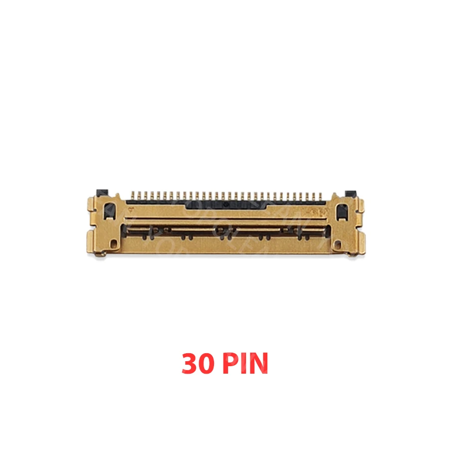50 шт. Новый Золотой ЖК-светодиод LVDS Кабельный разъем 30pin для MacBook Air A1369 A1370 2010 2011 A1465