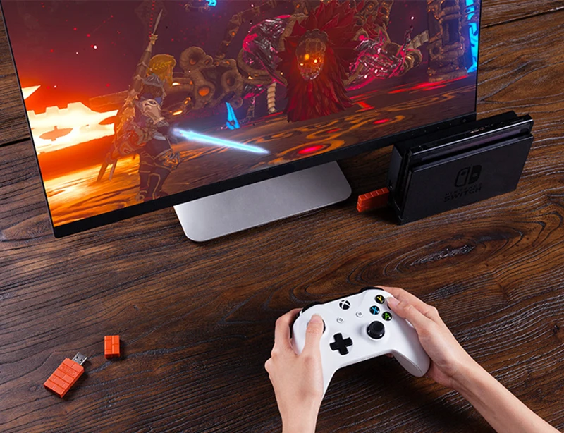 8Bitdo USB беспроводной Bluetooth адаптер для PS3 PS4 Consola игровой ресивер для nintendo переключатель Xbox One Joy Con wii Пульт дистанционного управления wii UPro