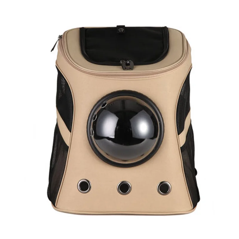 

Large Capacity Pet Carrier Premium Canvas Space Capsule Kitten Cat Dog Carrier Backpack Outdoor Puppy Pet Travel Bag