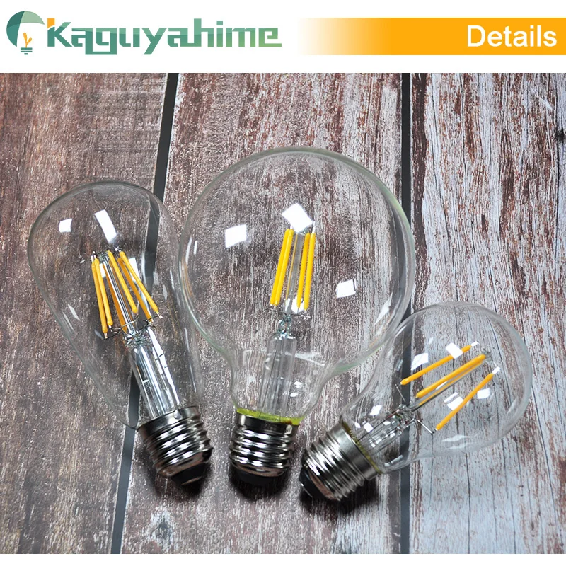 Светодиодсветодиодный лампочка эдисона Kaguyahime E27 3D фейерверк лампочсветильник
