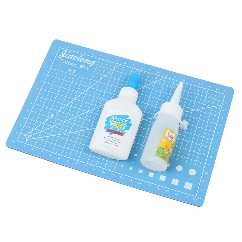 

1 Set 1/12 Dollhouse Miniature Glue Tools Pliers Doll House White Latex Ruler Decoration Accessories