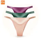 Бесшовное женское нижнее белье XiaoMi ice silk, освежающие и удобные дышащие сексуальные трусы, быстросохнущие