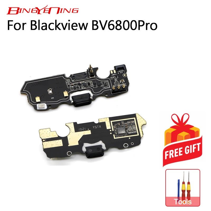 100% для Blackview BV6800 Pro USB штекер плата зарядки гибкий кабель зарядный модуль порт Type C