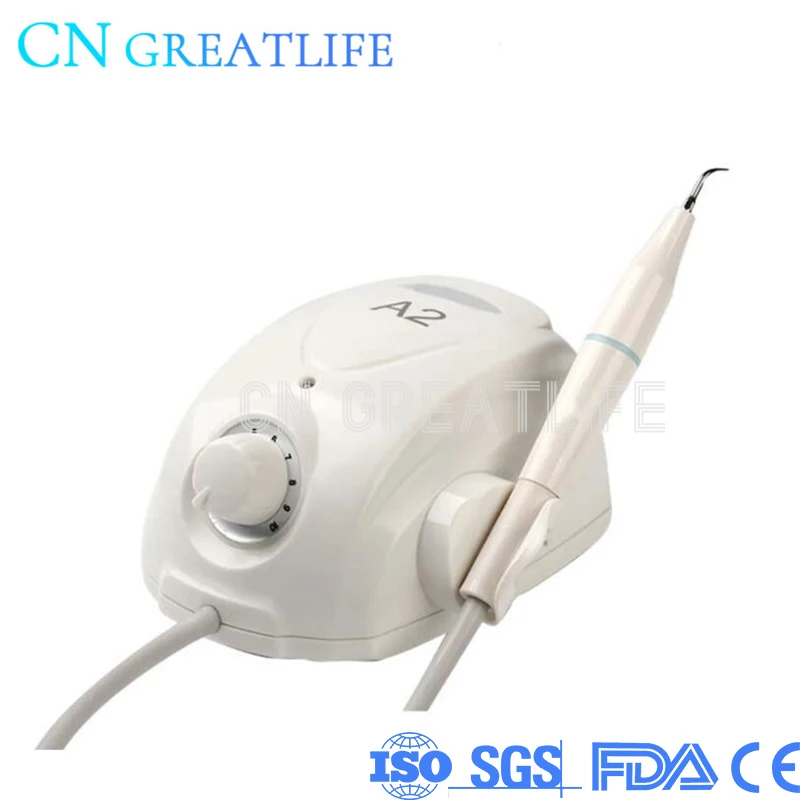 

Automatic Frequency Tracking Portable Teeth Whitening Cleaning Machine Ultrasonic Dental Scaler with Detachable Scaler Handpiece