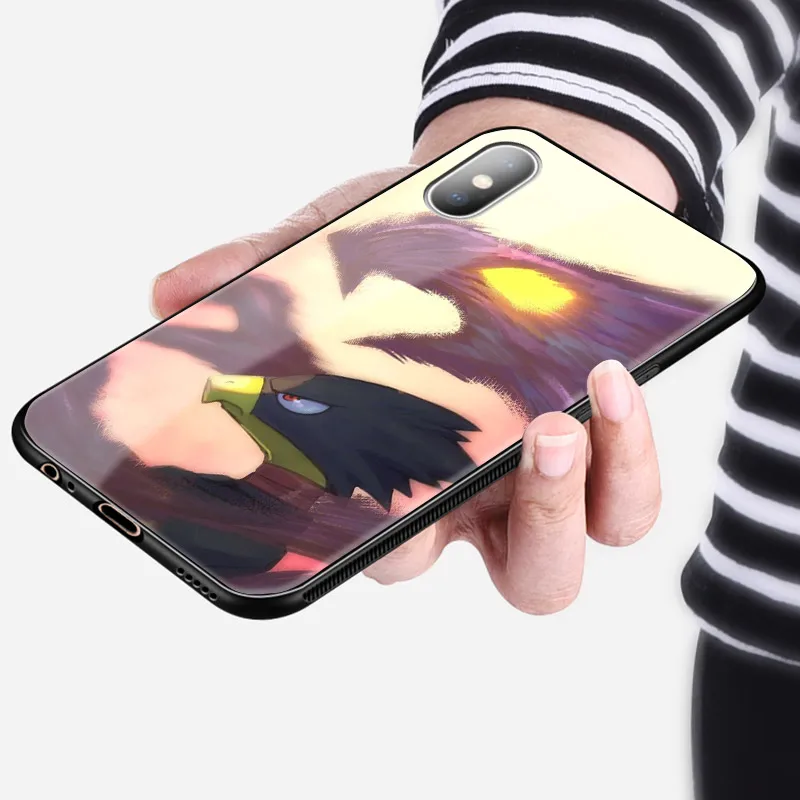 Чехол для телефона из закаленного стекла My Hero Academy Anime мягкий чехол ТПУ apple iPhone SE 6 6s