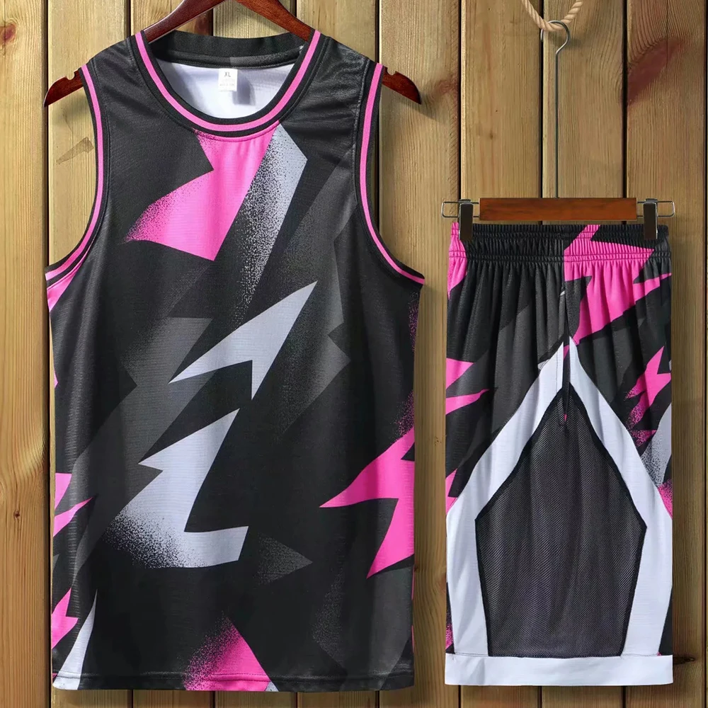 Взрослые баскетбольные майки для колледжа Молодежная форма баскетбола