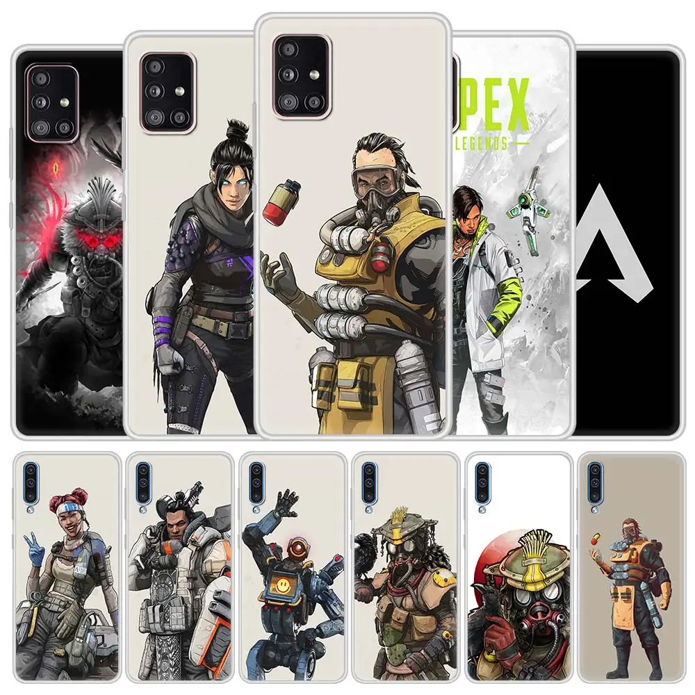 

APEX LEGENDS Game Phone Case For Samsung Galaxy A51 A71 A50 A21s A31 A10 A20e A41 A70 A30 A11 A40 A10s Soft Matte Cover