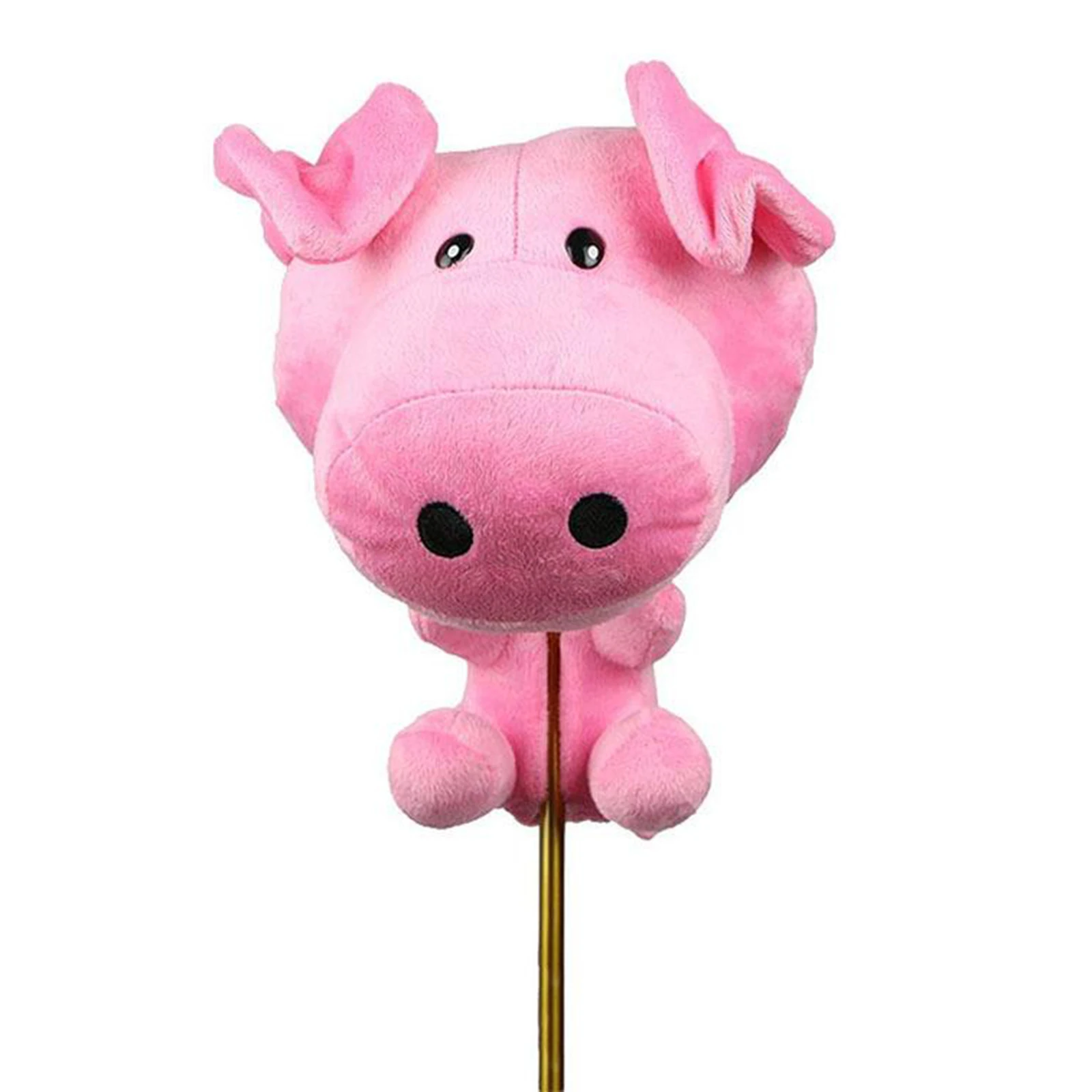 

Creative Pink Pig Sports Golf Head Cover Golf Club Cover Golf Driver Headcover for 460cc Driver Soft and Functional
