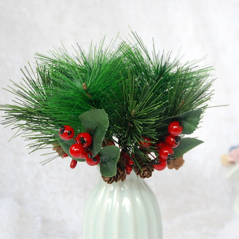 Сосновая игла с конусом и ягодами для дома венок сделай сам скрапбукинг