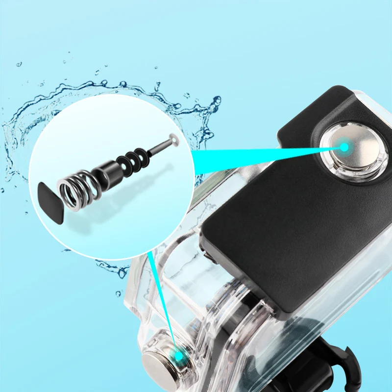 

Action Camera Waterproof Cases Diving Protective Case for Gopro Hero 8 New Arrival