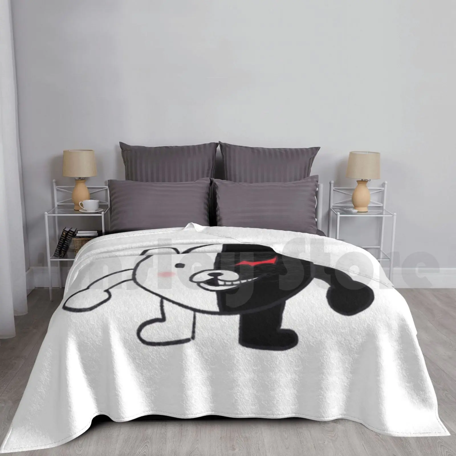 Модное одеяло Monokuma Ball на заказ Danganronpa Sdr2 Udg