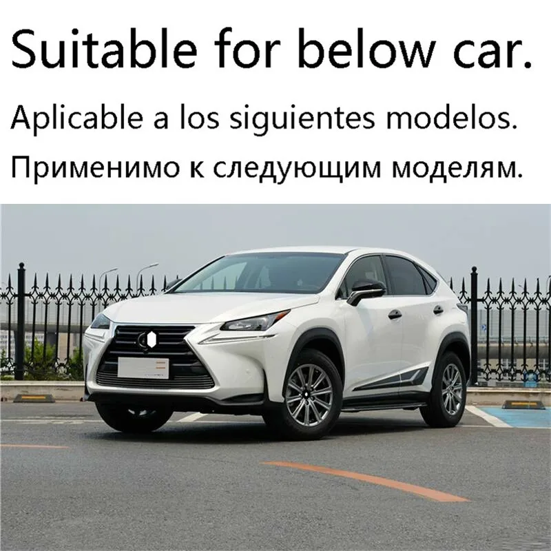 Оконные внешние автомобильные хромированные аксессуары декоративные детали для