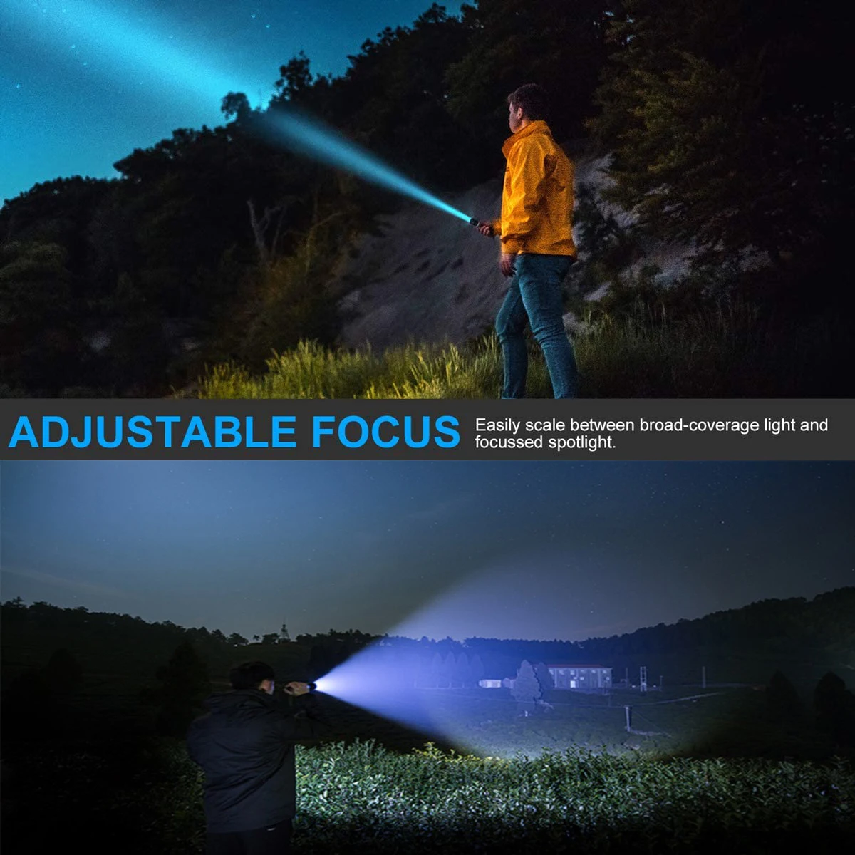 2021 новейший самый мощный светодиодный вспышка светильник с переменным фокусным