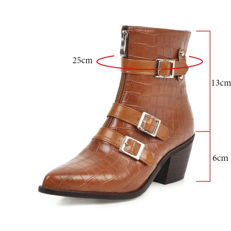 Черные ботильоны Martin из искусственной кожи с шипами Женские мотоциклетные