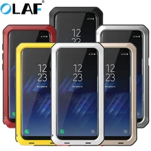 Full Heavy Duty Protection Armor Metal Phone Case For Samsung Galaxy S10 S9 S8 Plus S4 S5 S6 S7 edge Note 9 8 5 Shockproof Cover