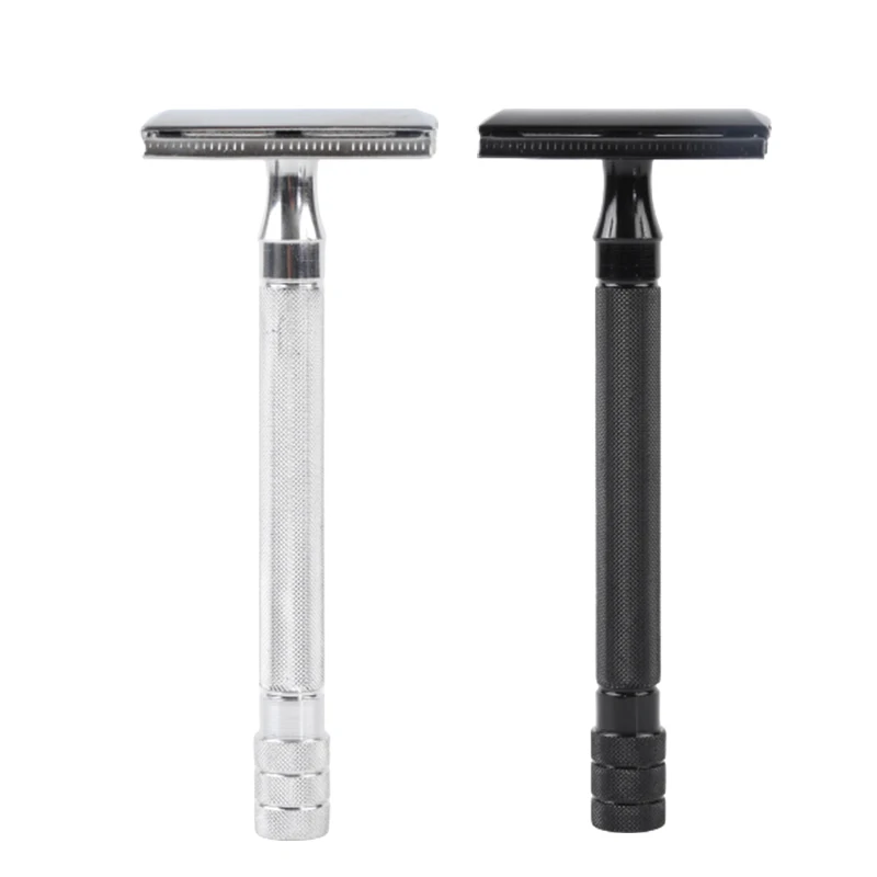 

Razor Blade For Men Face Care Safety Blades Shaving Razor Dual Edge Razor Manual Classic Beard Tools Shaver Brush Hair Removal