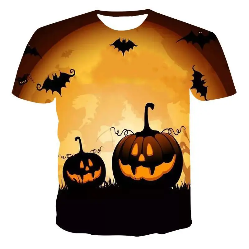 

New T -Shirt Male High Quality Male T-Shirt Skull Short Sleeve 3d Character Printing Male T -Shirt Fashion Handsome T-Shirt Male