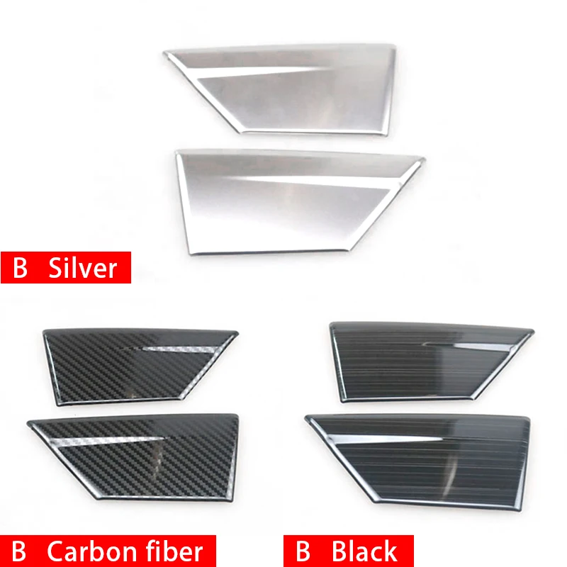 

Stainless Steel Auto Inner Door Bowl Sticker interior moulding Covers For Mazda 3 Axela BP 2019 2020 Accessories
