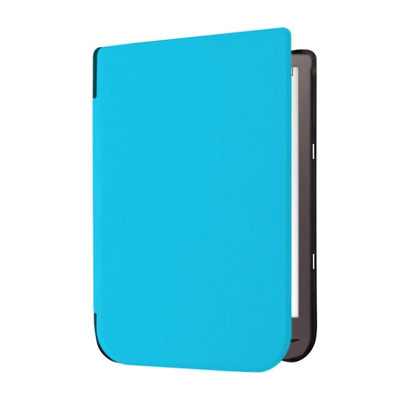 PB740 KST BU Чехол-обложка с шелковым принтом для PocketBook 740 InkPad 3 7,8 дюймов электронная книга+ подарок - Цвет: PB740 KST BU