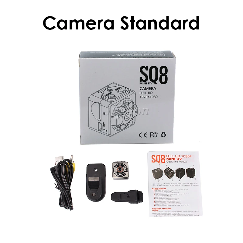 SQ8 Mini Sport DV Camera 1080P Small Secret Video Cam Micro Body DVR Tiny Full HD Minicamara с датчиком движения Smart