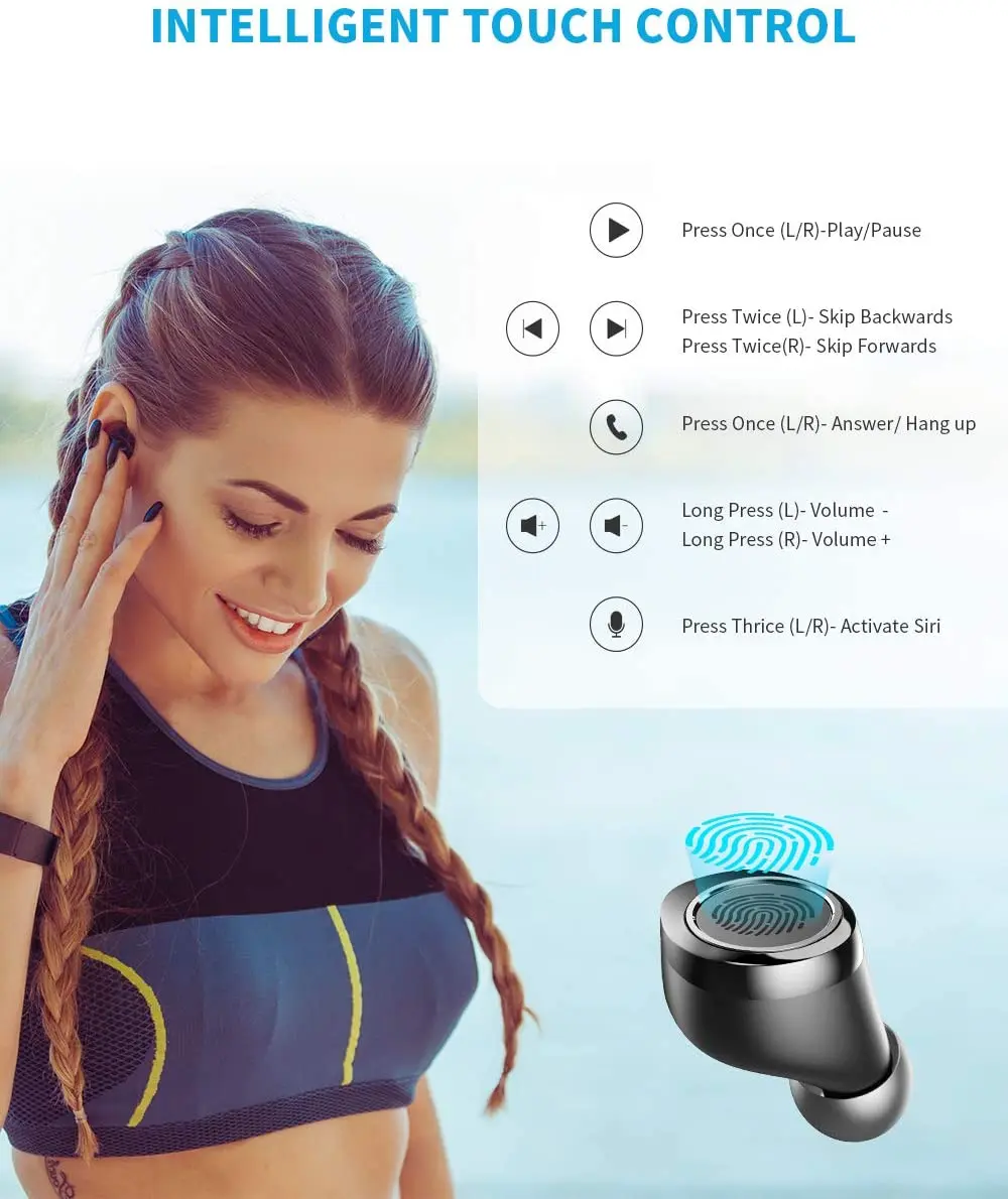 S801 наушники-вкладыши TWS с Fones de ouvido Bluetooth гарнитура стерео sem fio verdadeiros без fone
