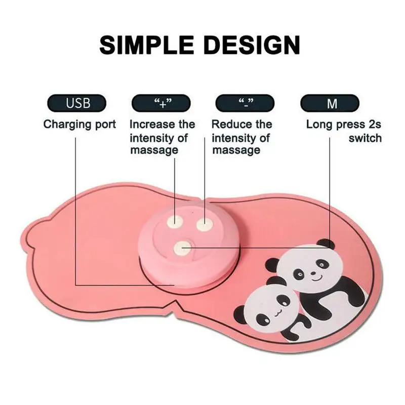 Электрический мини USB низкочастотный половый массажер для шеи массаж мышц