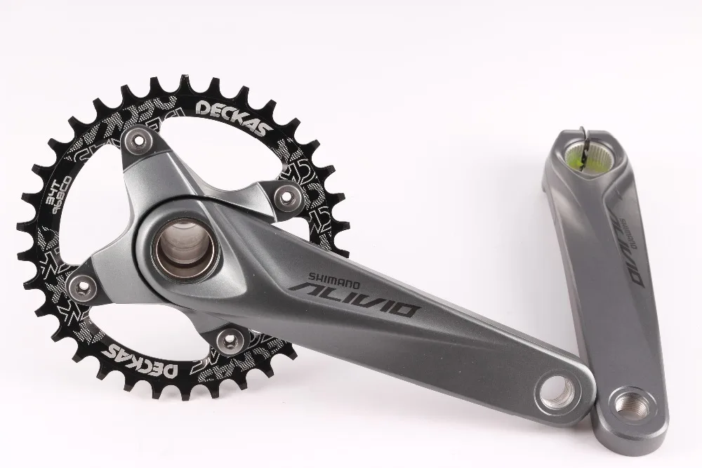 Shimano Alivio M4050 велосипед mtb шатун с Deckas 96BCD узкая широкая Цепь 32T 34T 36T 38T с BB52