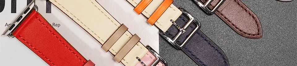 Howk ремешок для часов Apple Watch Series 4 3 2 1 38 мм 40 мм 42 мм 44 мм браслет умные аксессуары наручные часы для Apple Watch Herme Band