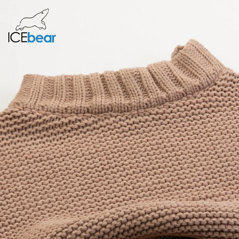 ICEbear женские пуловеры стильный Свободный теплый толстый пуловер Джемперы