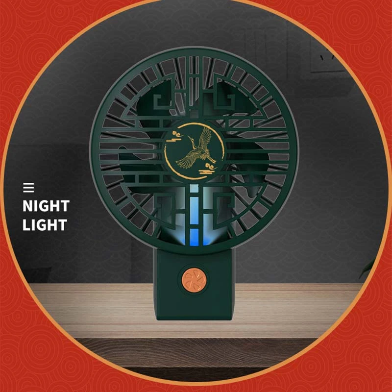 

Small Handheld Fan USB Charging Mini Noiseless Large Wind Fan Small Cooling Fans