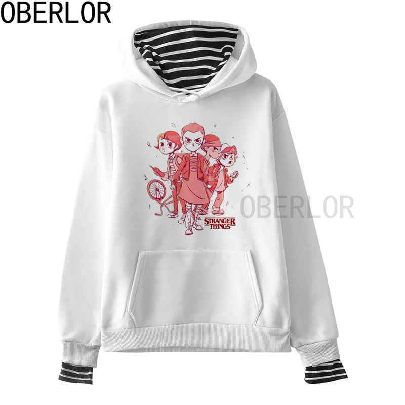 

Friends Stranger Things Hoodies Print Hoodies Woman/women Breathable Hipster Novelty Streetwear Top Hoodie