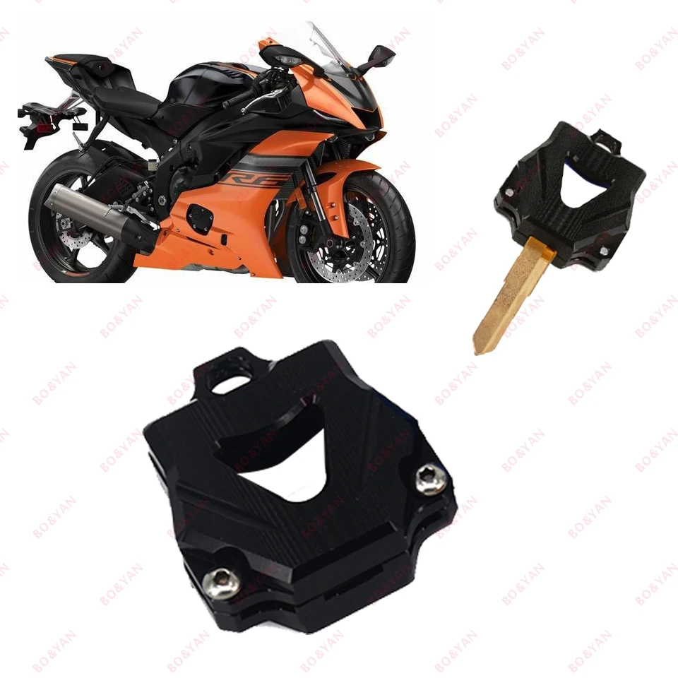 

For Yamaha YZF R1 R6 R3 YZF-R1 YZF-R6 YZF-R3 Motorcycle accessories Key Cover CNC aluminium alloy Case Shell protection Cover