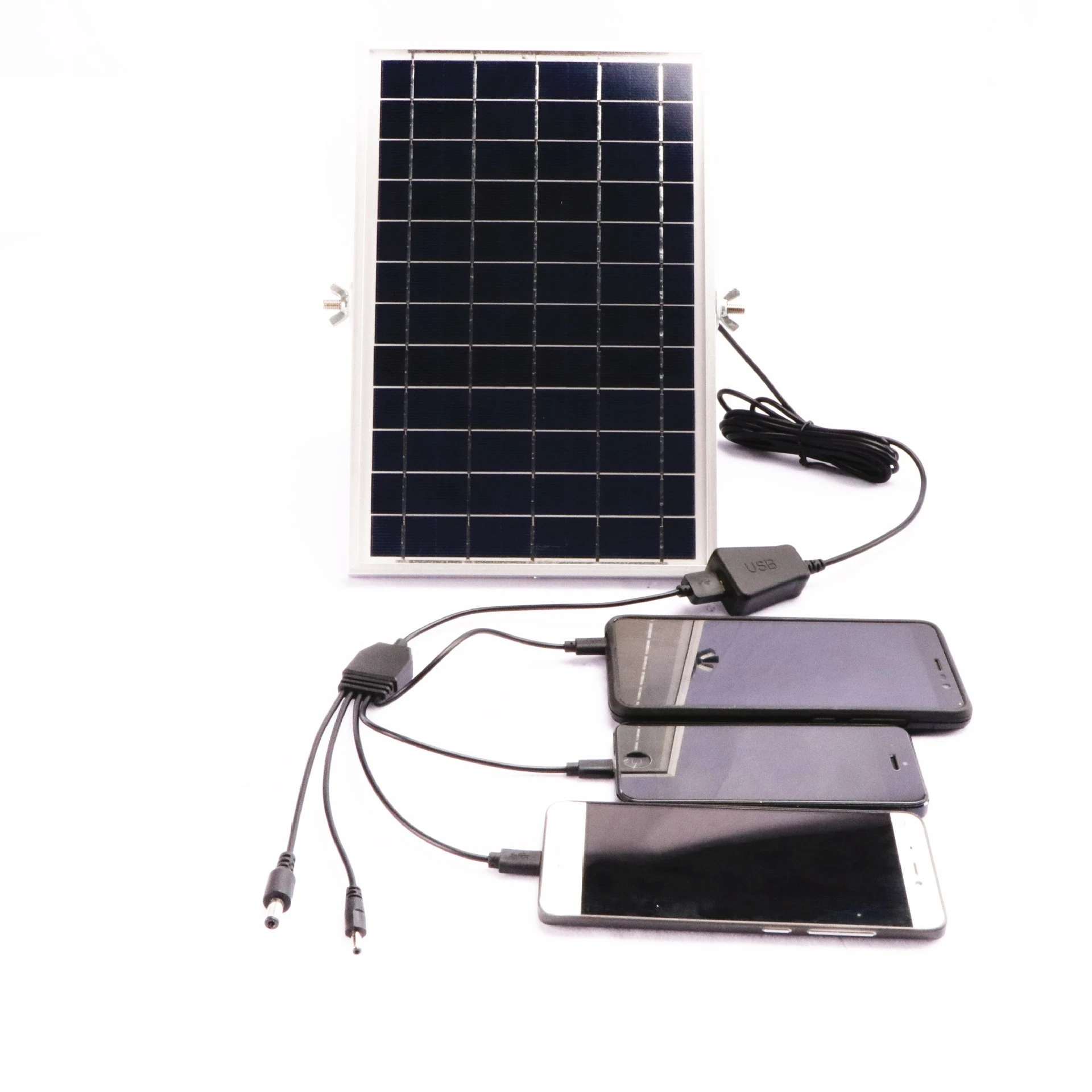 8w solar charger ultra thin polycrystalline solar panel portable outdoor camping emergency mobile phone charger free global shipping