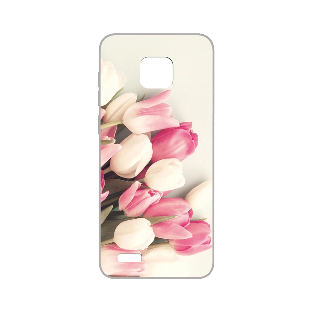 GUCOON Silicone Cover for Ulefone Note 7 S11 6.1inch Case Soft TPU Protective Phone Case Cartoon Wolf Flower Cat Bumper Shell