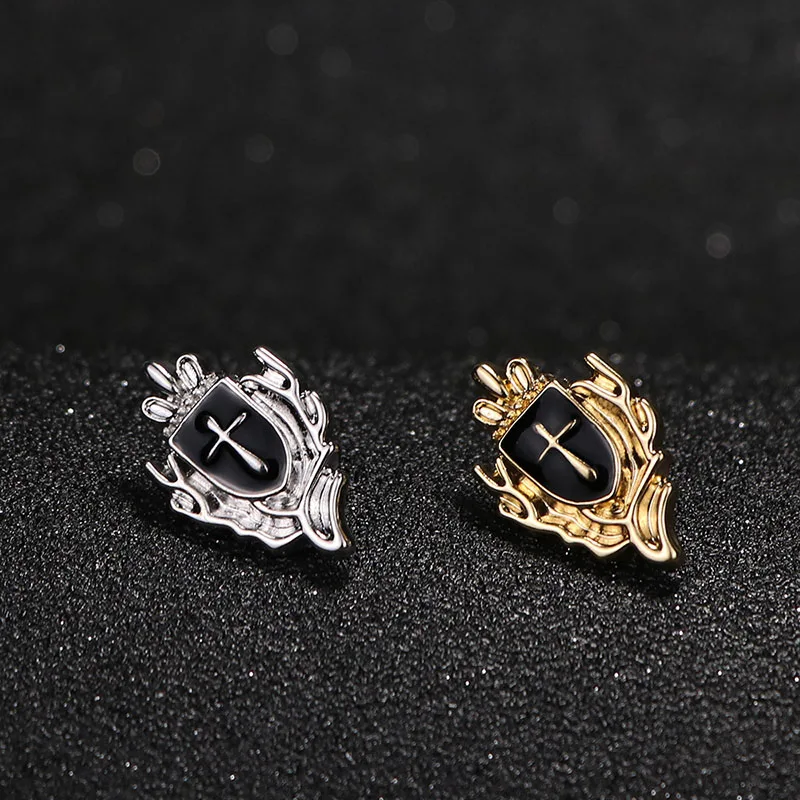 Мужская эмалированная брошь в виде крыльев рубашки | Украшения и аксессуары