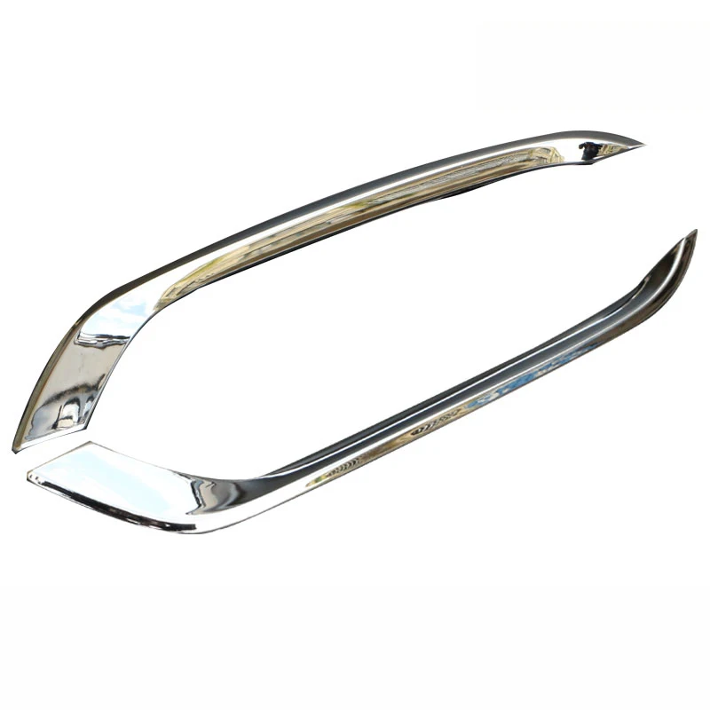 ABS хром передние противотуманные фары крышка отделка Противотуманные наклейка