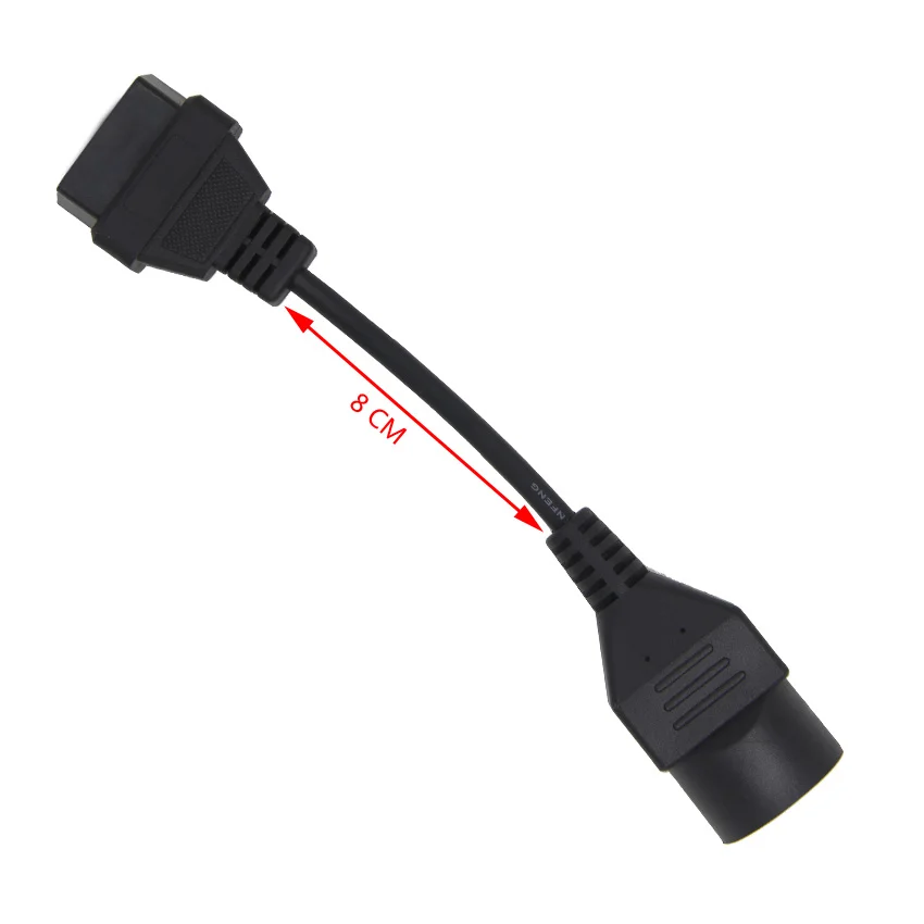 Удлинительный конвертер OBD2 кабель для Mazda 17 Pin к OBD OBDII 16 штекер гнезду obd2 разъем