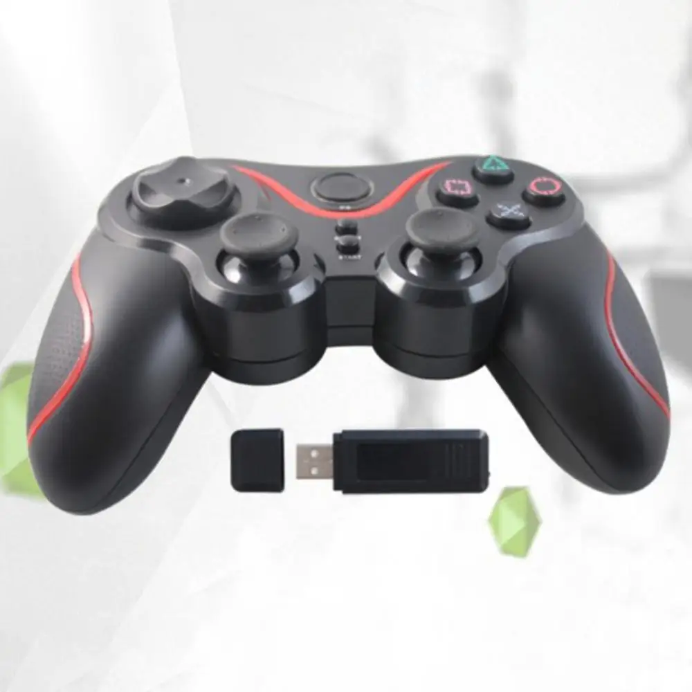 2 4 ГГц беспроводной игровой контроллер перезаряжаемый геймпад пк смартфон PS3 Xbox