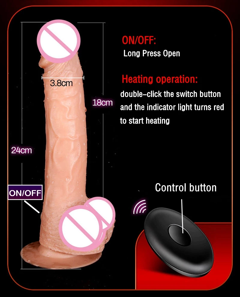 Огромный большой фаллоимитатор вибратор реалистичный пенис автоматический