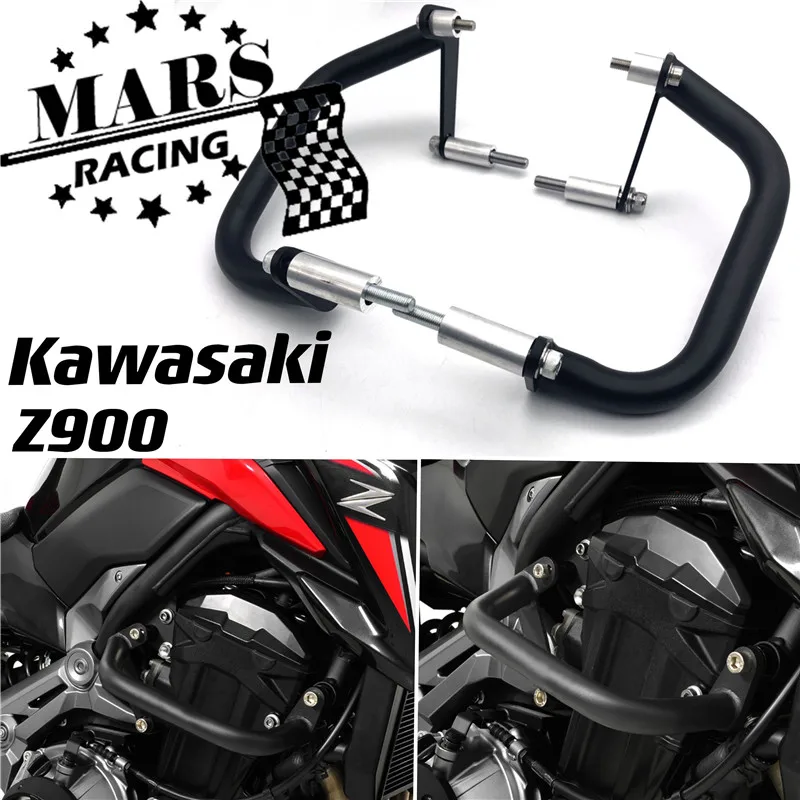 

Новинка для KAWASAKI Z900 2017 2018 2019 2020 2021 мотоциклетная защита от падения двигателя защитная крышка полоса защиты рамы Бампер