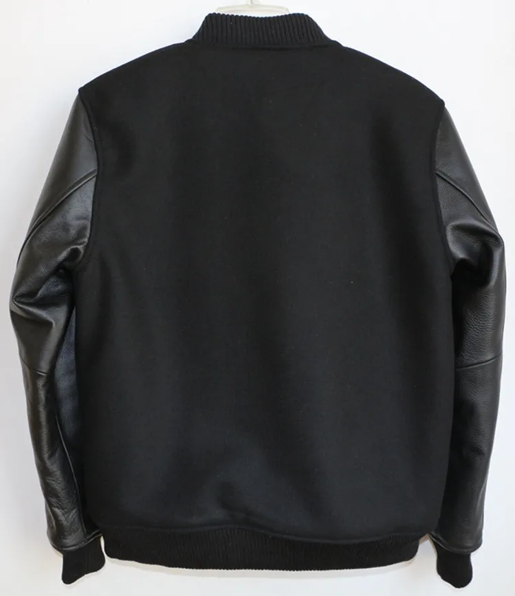 Мужское повседневное пальто из натуральной овечьей кожи с шерстяным кашемиром в