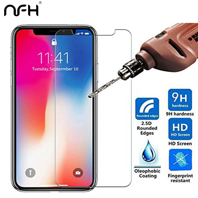 1 шт. 3 5 закаленное стекло для защиты экрана iPhone 5S 6 7 8 PLus защитный стеклянный чехол