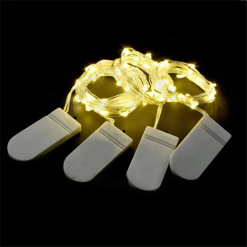 

2M Led 20 lights Button Battery Box Light String Interior Decoration Holiday Furniture Christmas Decoration Battery Box Light